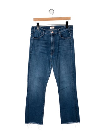 Mother High-Rise Straight Leg Jeans