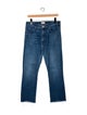 Mother High-Rise Straight Leg Jeans