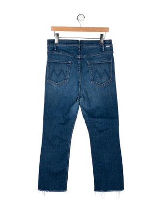 Mother High-Rise Straight Leg Jeans