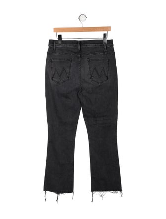 Mother High-Rise Straight Leg Jeans