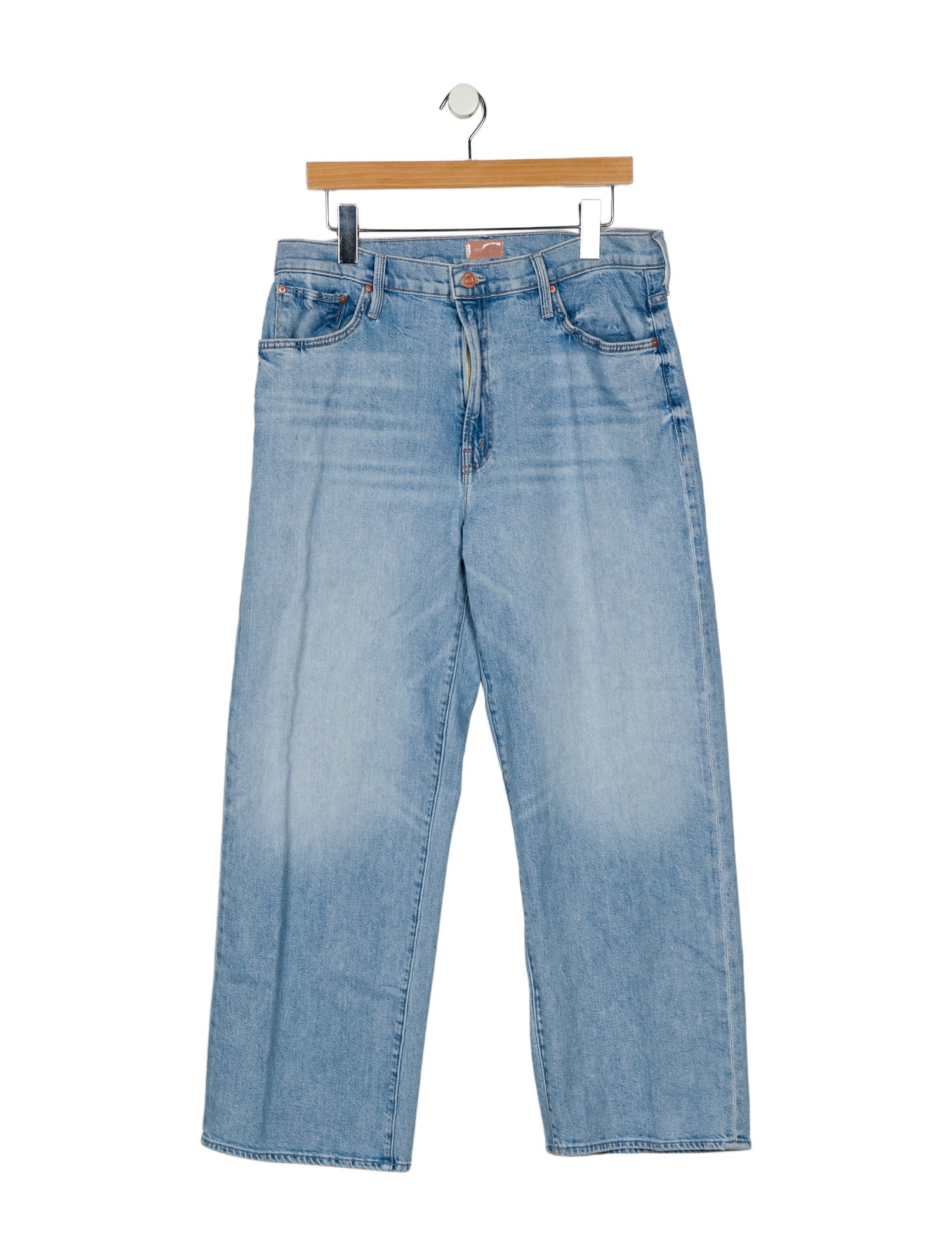 Mother High-Rise Wide Leg Jeans