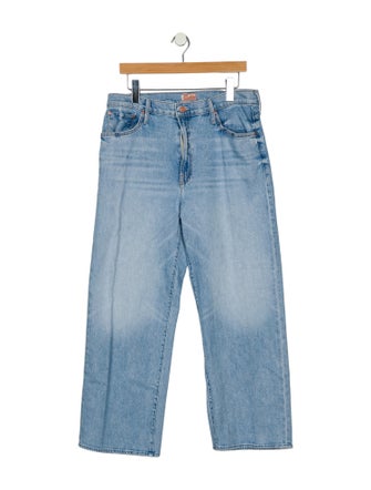 Mother High-Rise Wide Leg Jeans