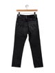 Mother Mid-Rise Straight Leg Jeans