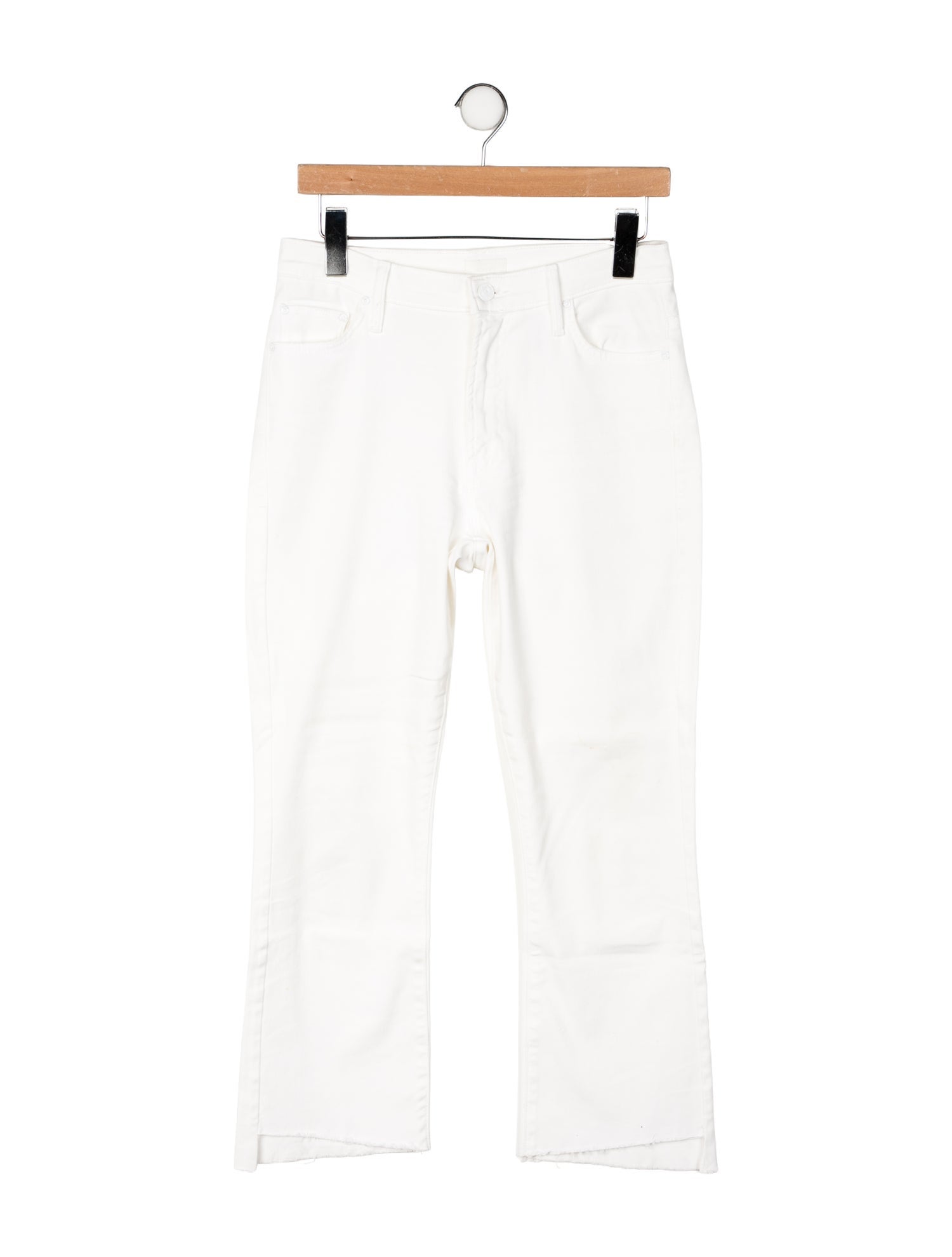 Mother Mid-Rise Straight Leg Jeans