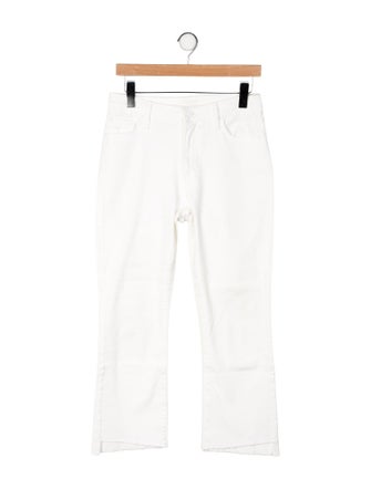Mother Mid-Rise Straight Leg Jeans