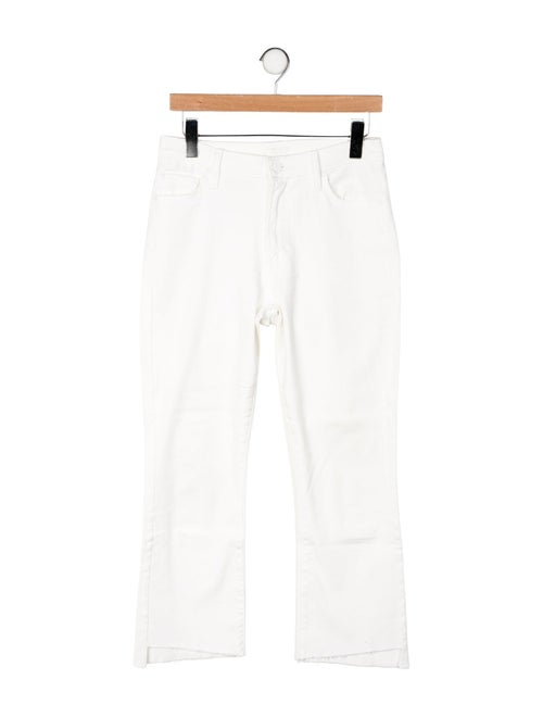 Mother Mid-Rise Straight Leg Jeans