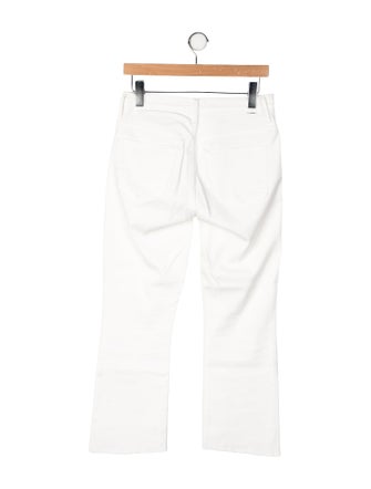 Mother Mid-Rise Straight Leg Jeans