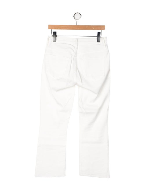 Mother Mid-Rise Straight Leg Jeans