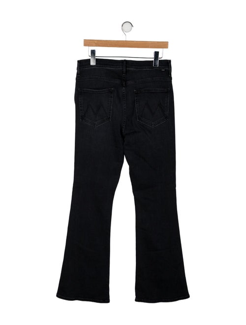 Mother Mid-Rise Wide Leg Jeans