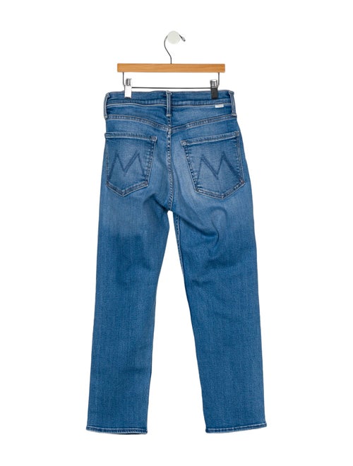 Mother High-Rise Straight Leg Jeans