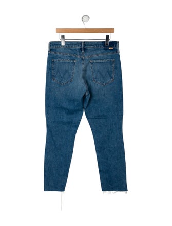 Mother High-Rise Straight Leg Jeans