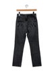 Mother Mid-Rise Straight Leg Jeans
