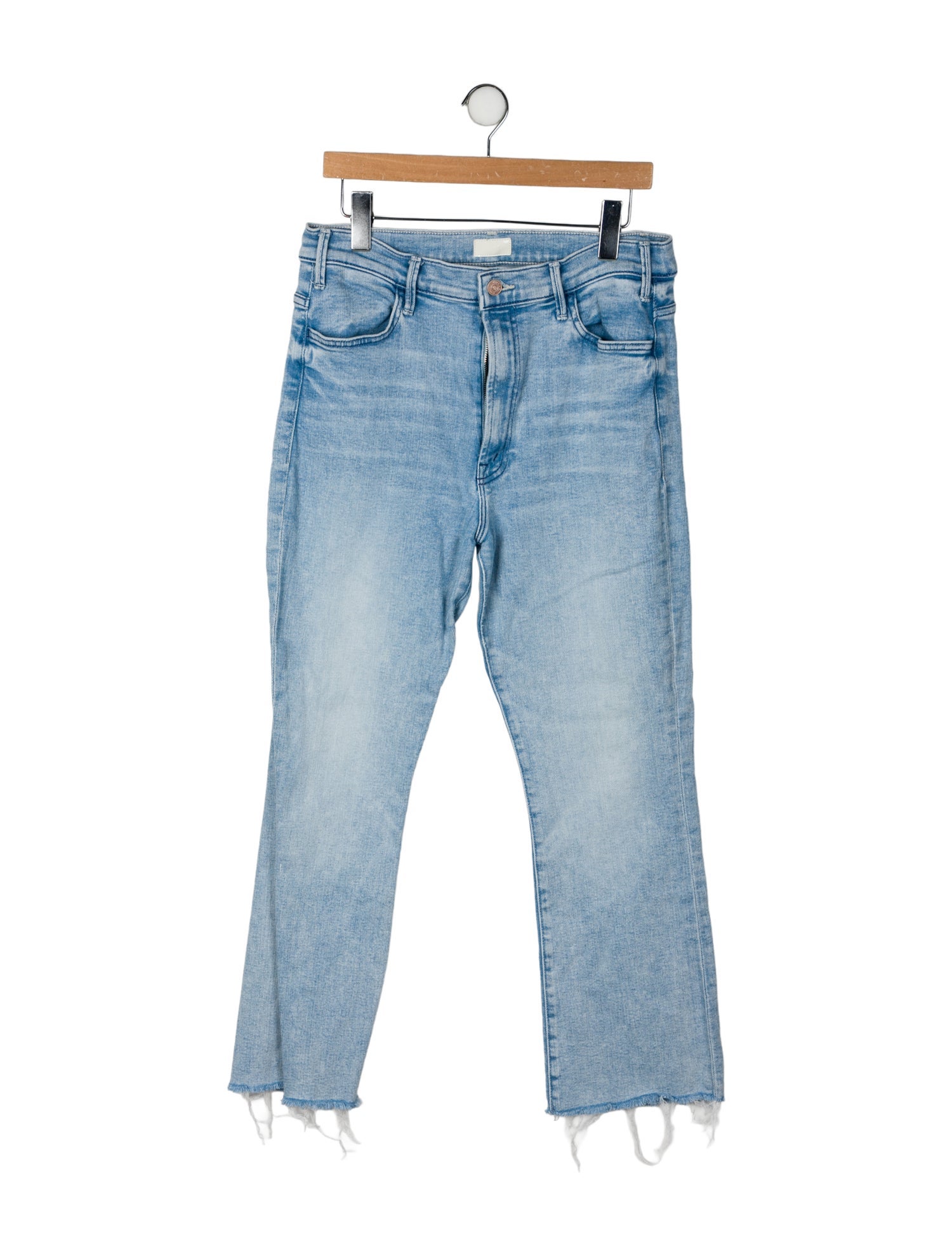 Mother High-Rise Straight Leg Jeans
