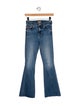 Mother Mid-Rise Wide Leg Jeans