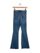 Mother Mid-Rise Wide Leg Jeans