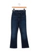 Mother Mid-Rise Straight Leg Jeans