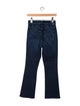 Mother Mid-Rise Straight Leg Jeans