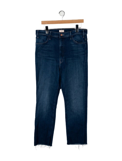 Mother High-Rise Straight Leg Jeans