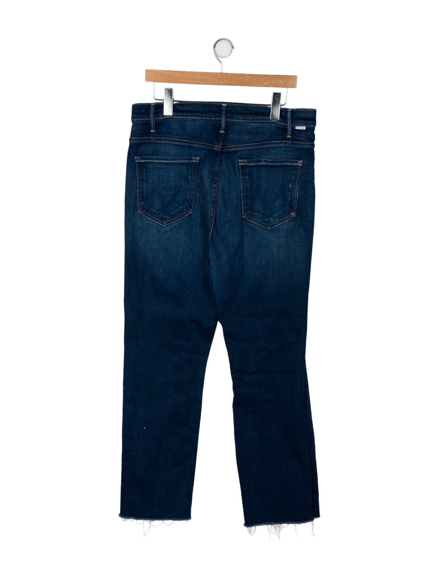 Mother High-Rise Straight Leg Jeans