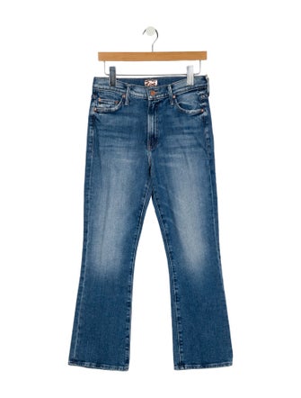 Mother Low-Rise Straight Leg Jeans