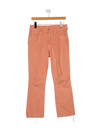 Mother Mid-Rise Straight Leg Jeans