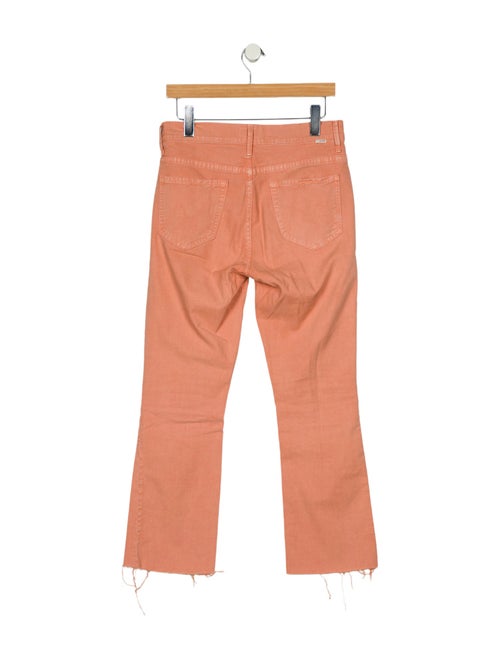 Mother Mid-Rise Straight Leg Jeans
