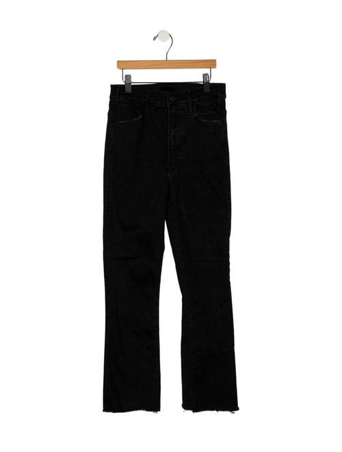 Mother Mid-Rise Straight Leg Jeans