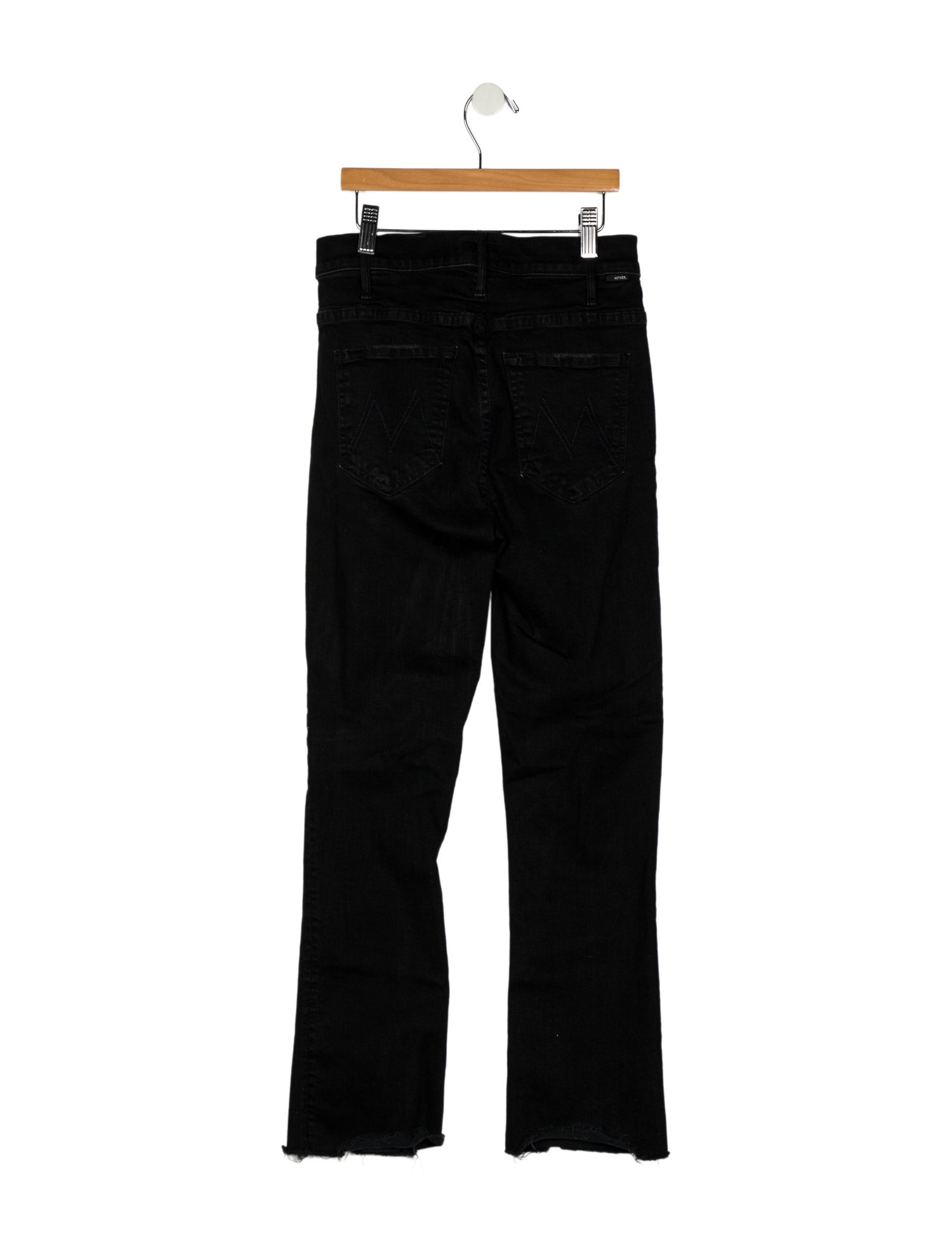 Mother Mid-Rise Straight Leg Jeans