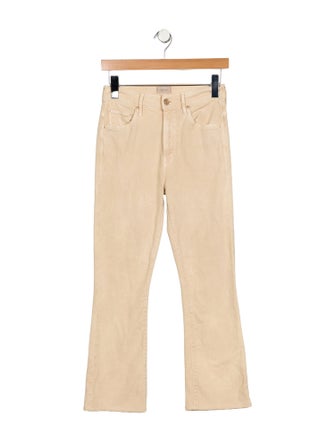 Mother Mid-Rise Straight Leg Jeans