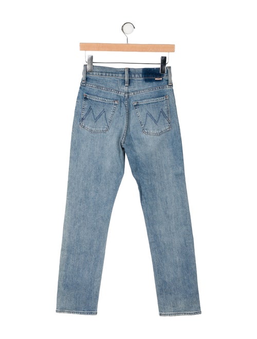Mother High-Rise Straight Leg Jeans