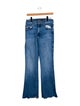 Mother Mid-Rise Wide Leg Jeans