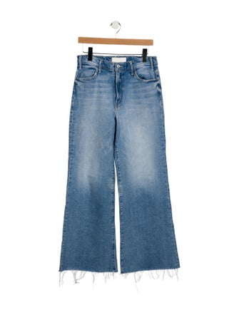Mother High-Rise Wide Leg Jeans