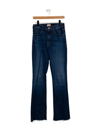 Mother High-Rise Straight Leg Jeans