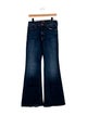 Mother Mid-Rise Wide Leg Jeans