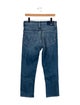 Mother Mid-Rise Straight Leg Jeans