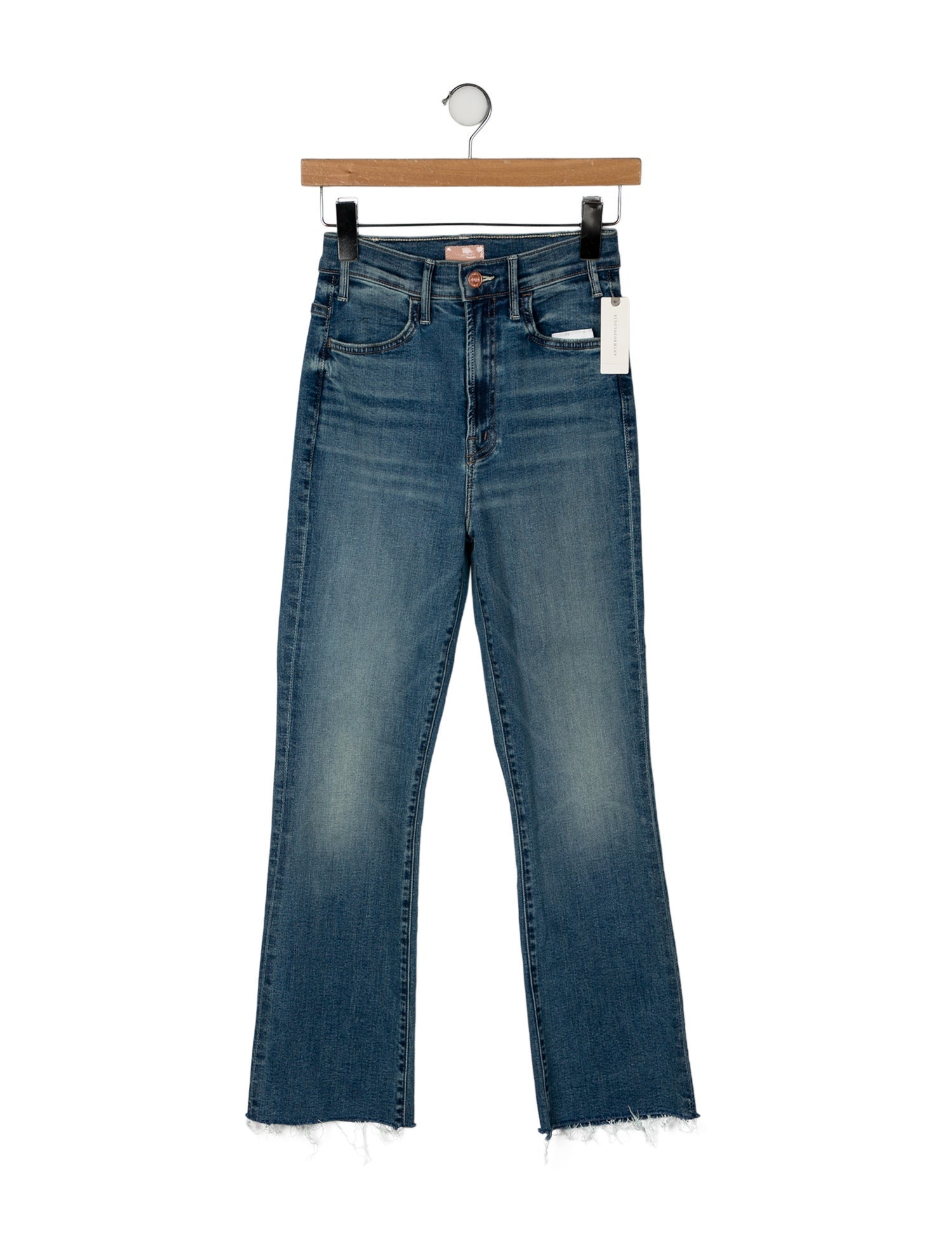 Mother High-Rise Straight Leg Jeans w/ Tags