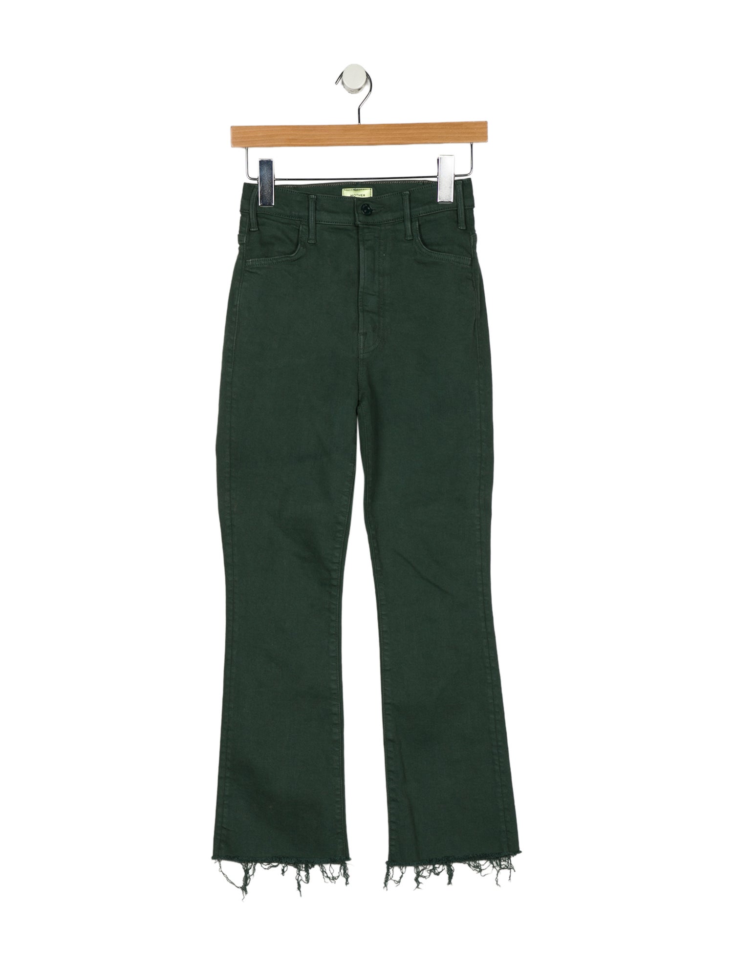 Mother Mid-Rise Straight Leg Jeans