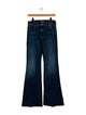 Mother Mid-Rise Wide Leg Jeans