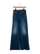 Mother Mid-Rise Wide Leg Jeans