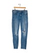 Mother Mid-Rise Straight Leg Jeans