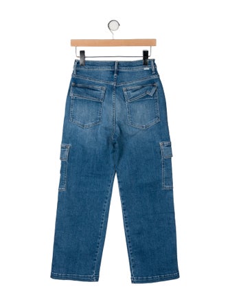 Mother High-Rise Wide Leg Jeans