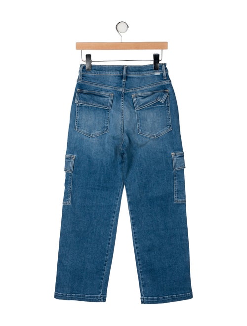 Mother High-Rise Wide Leg Jeans