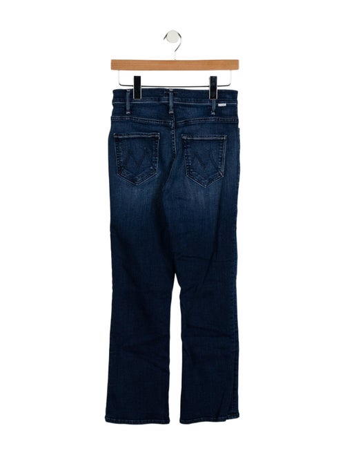 Mother Mid-Rise Straight Leg Jeans