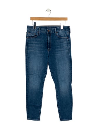 Mother Mid-Rise Skinny Leg Jeans