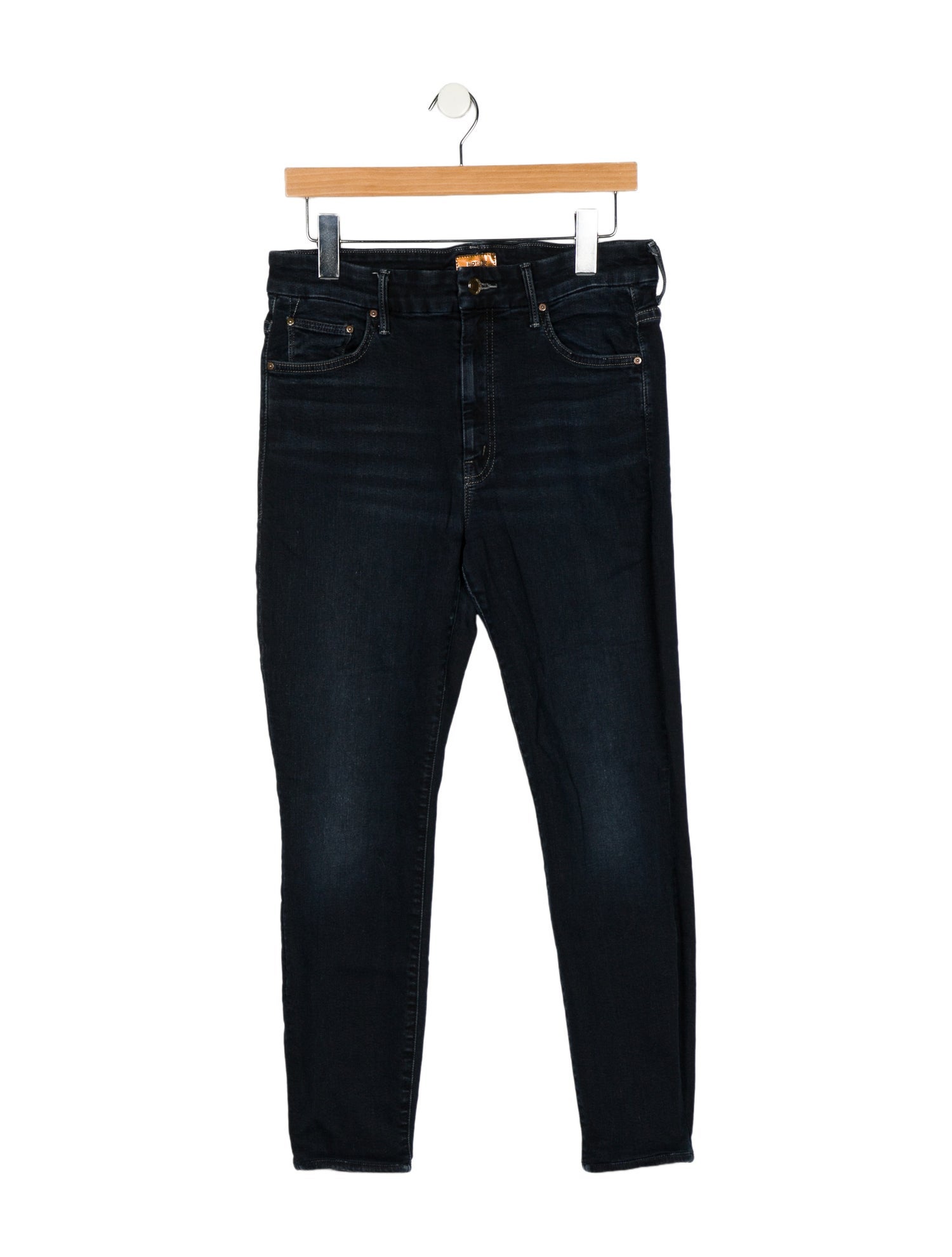 Mother High-Rise Skinny Leg Jeans