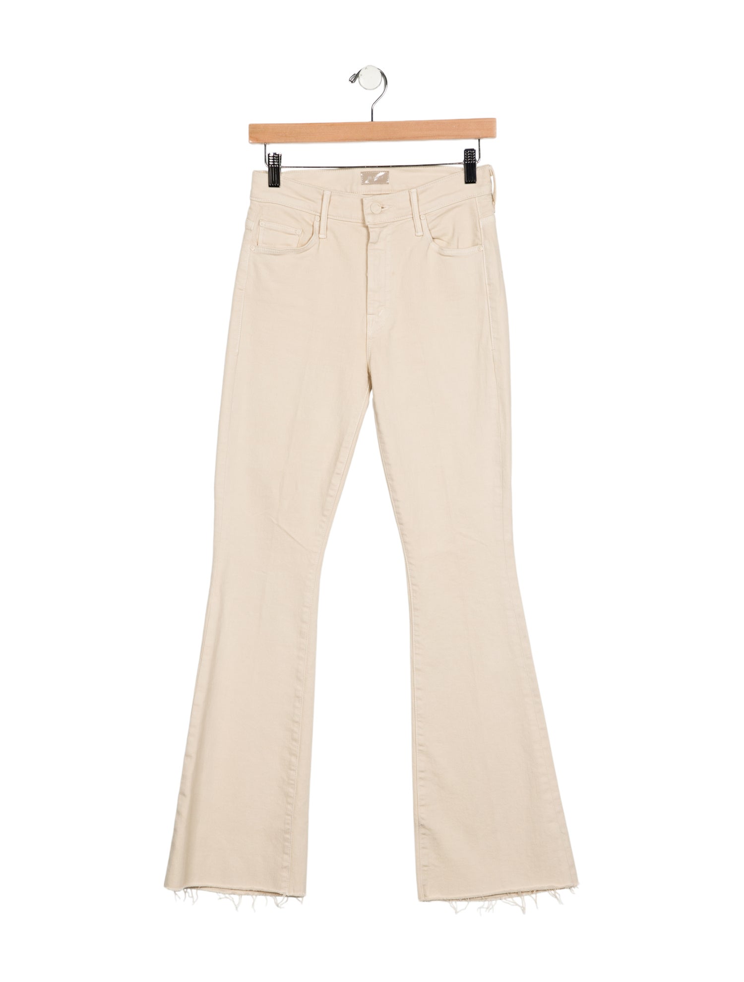 Mother Mid-Rise Wide Leg Jeans