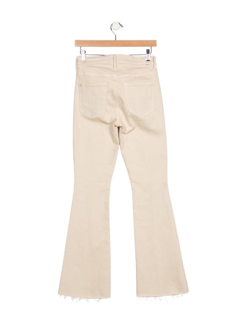 Mother Mid-Rise Wide Leg Jeans