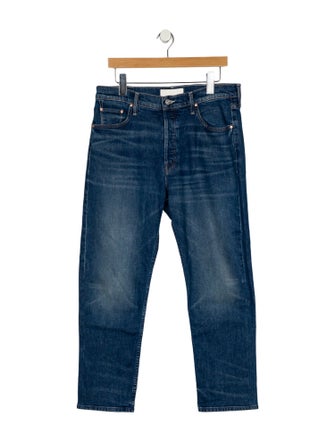 Mother High-Rise Straight Leg Jeans