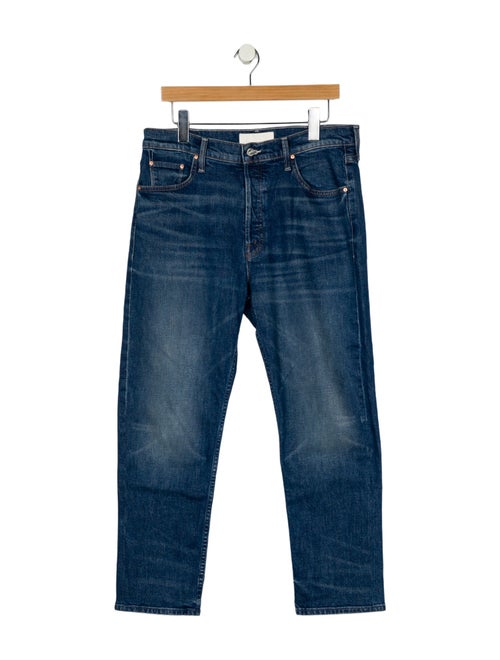 Mother High-Rise Straight Leg Jeans