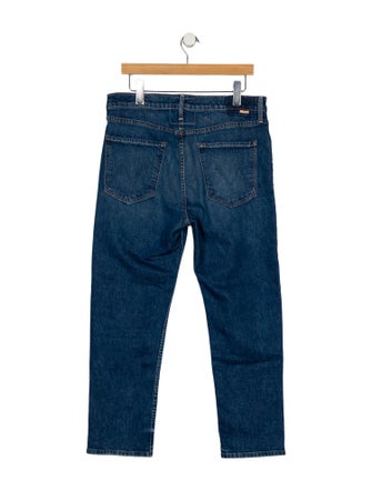 Mother High-Rise Straight Leg Jeans